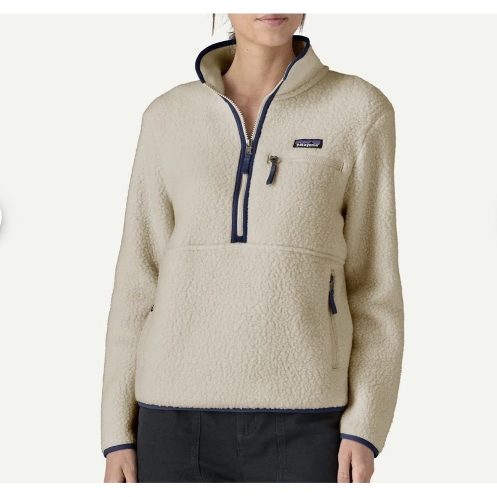 Patagonia Womens Retro Pile Fleece Marsupial Pullover